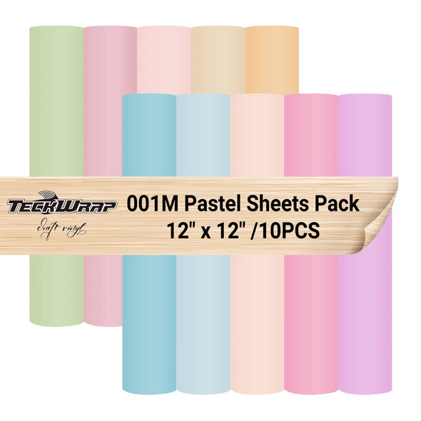 001 Series Pastel Color Sheets Pack