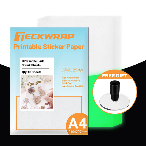 Inkjet Printable Shrink Sheets (10PCS) - TeckWrap Craft Europe