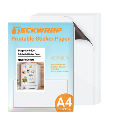 Magnetic Printable Sticker Paper (10 PCS) - TeckWrap Craft Europe