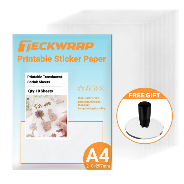 Inkjet Printable Shrink Sheets (10PCS) - TeckWrap Craft Europe