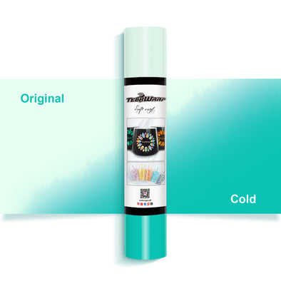 NEW Cold Color Changing Adhesive Vinyl - 5ft / Tiffany - TeckwrapCraft
