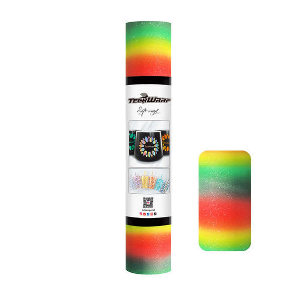 Galaxy Rainbow Adhesive Vinyl Folie Sunrise Color