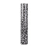Black and white leopard: A smaller print of leopard spots on a chiffon white background. Animal print heat transfer vinyl 