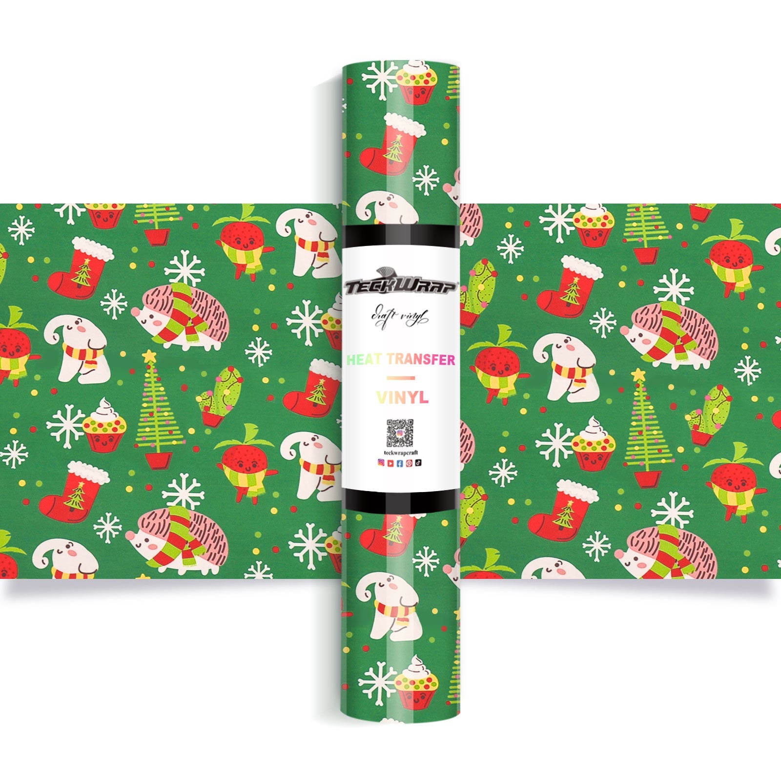 HTV - heat transfer vinyl Christmas Pattern ( wrapping paper
