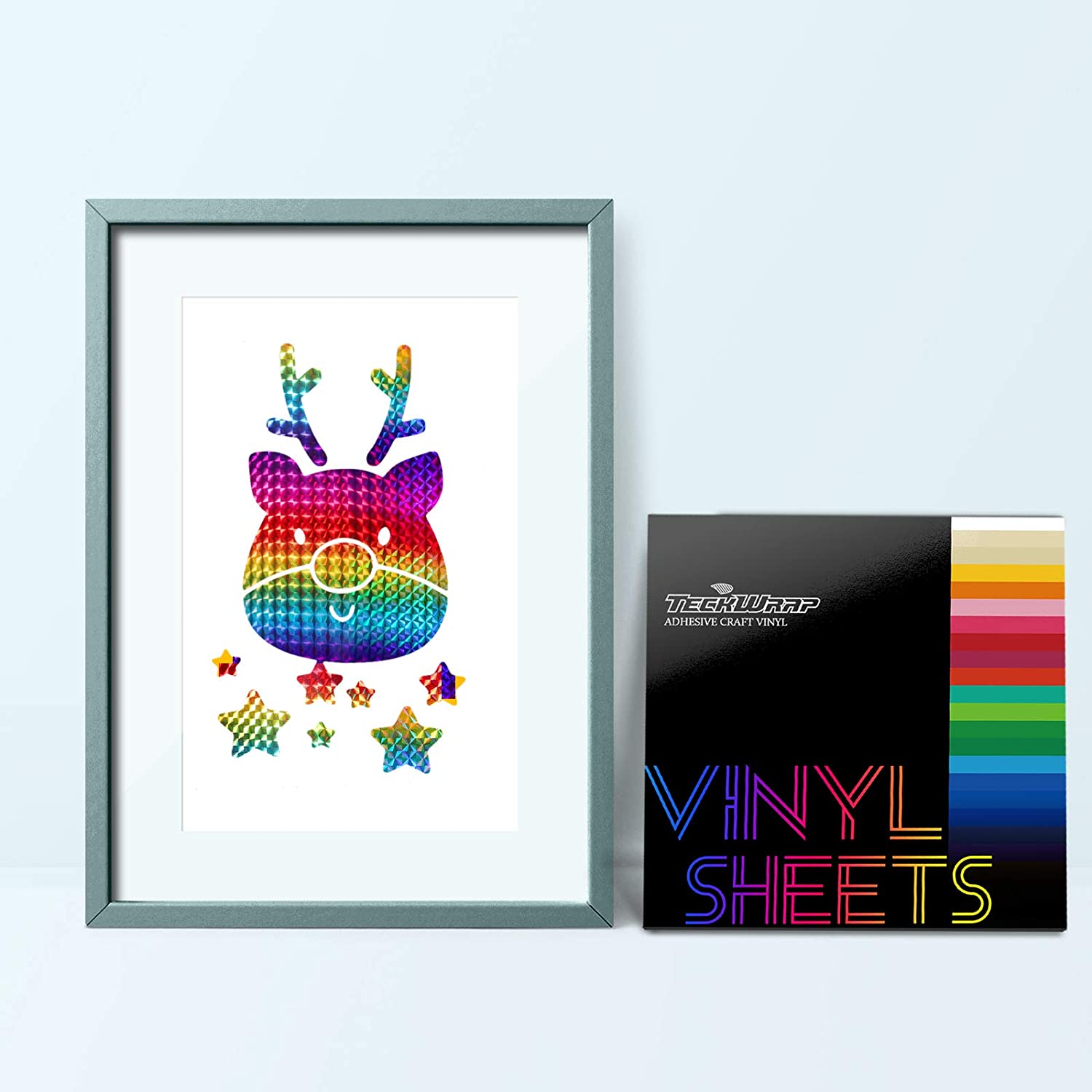 Multicolor Adhesive Craft Permanent Vinyl Roll Design Lettering