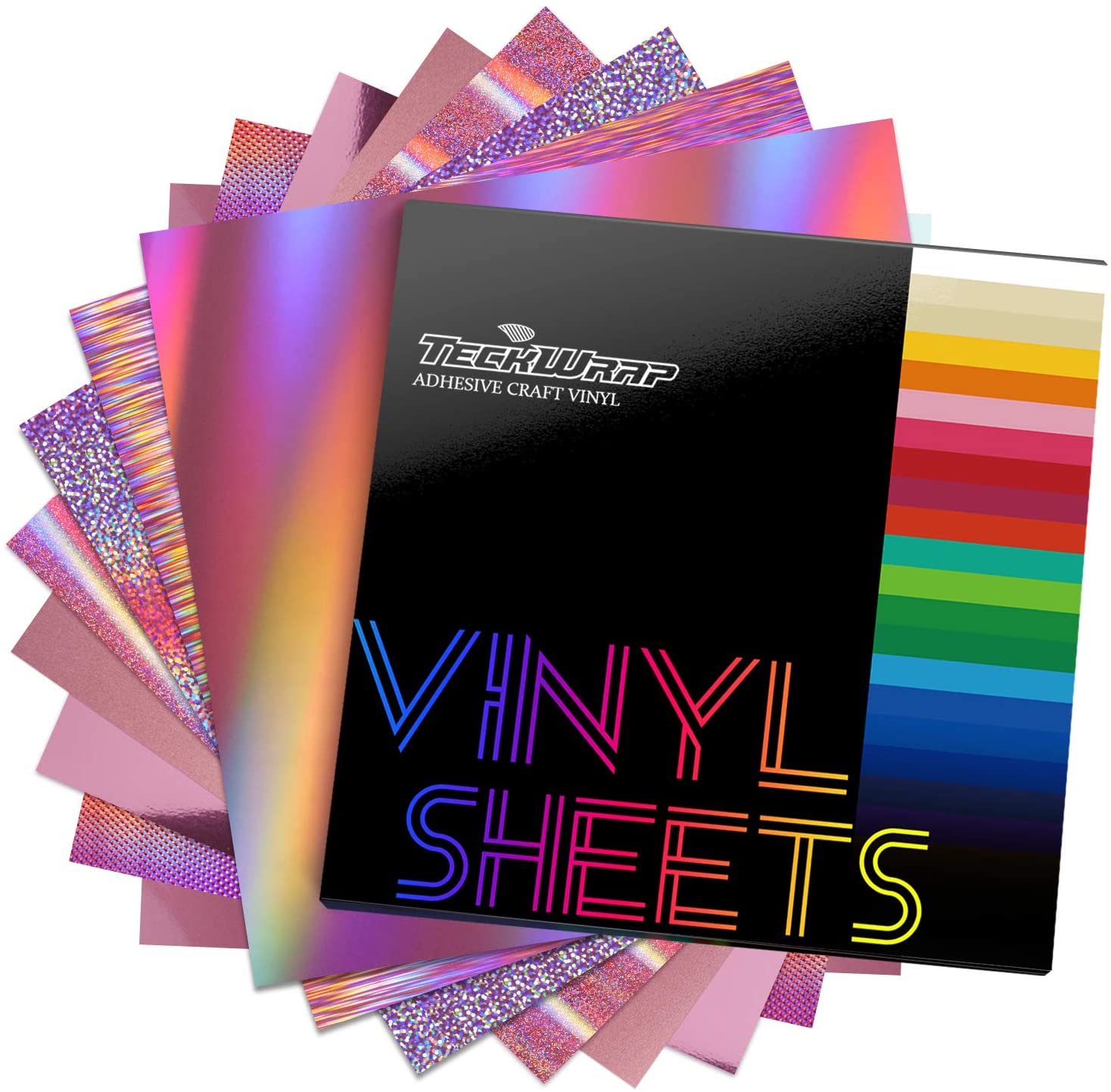 Holographic Laminate Teckwrap Inkject Printable Sticker Vinyl - 14 She –  Rosie's Craft Shop Ltd