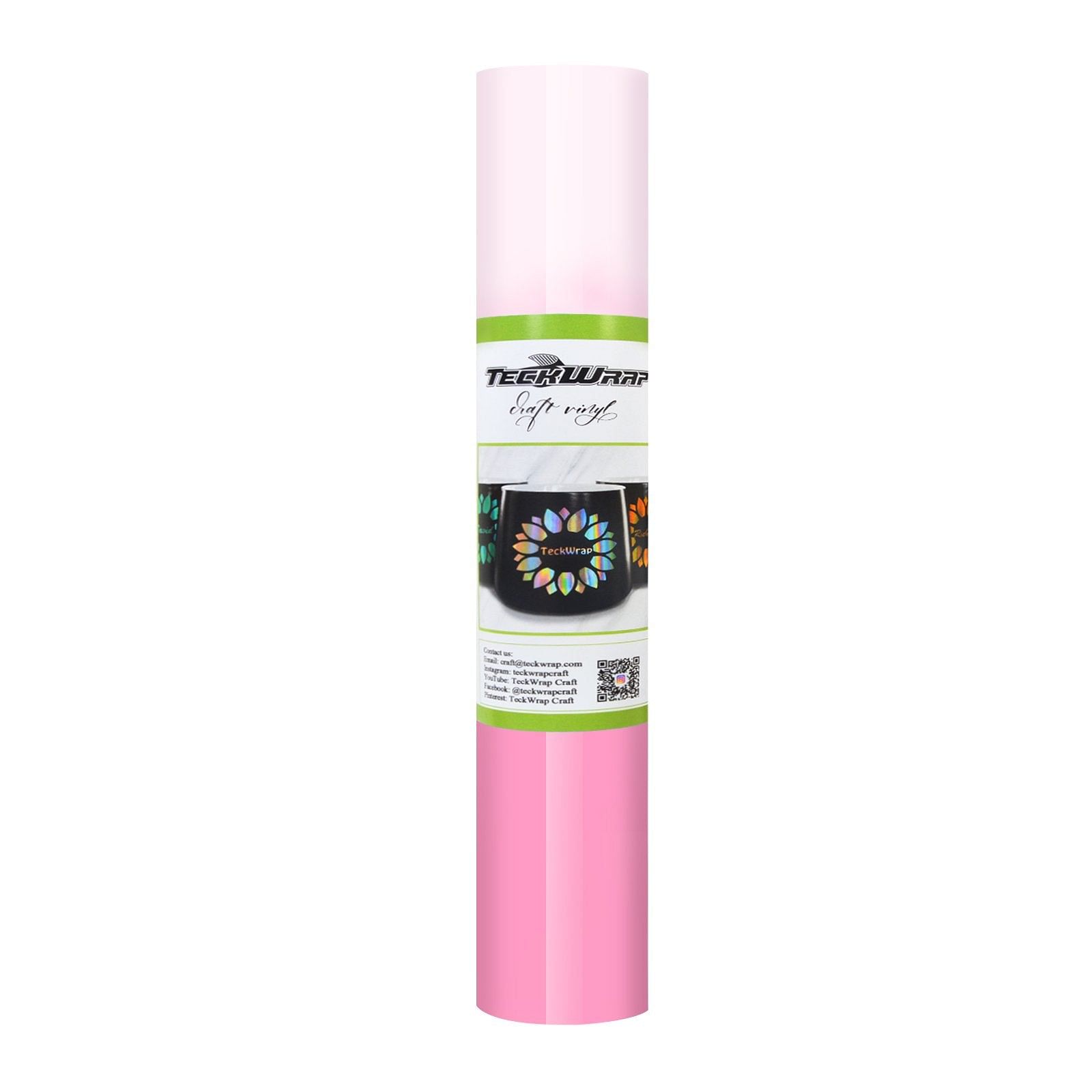 WRAPXPERT Cold Color Changing Vinyl Permanent Adhesive Roll White to  Pink,12x5ft Cold Sensitive Permanent Vinyls,Chanemelon Color Change  Sticker